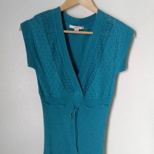 Teal Sweater Vest S